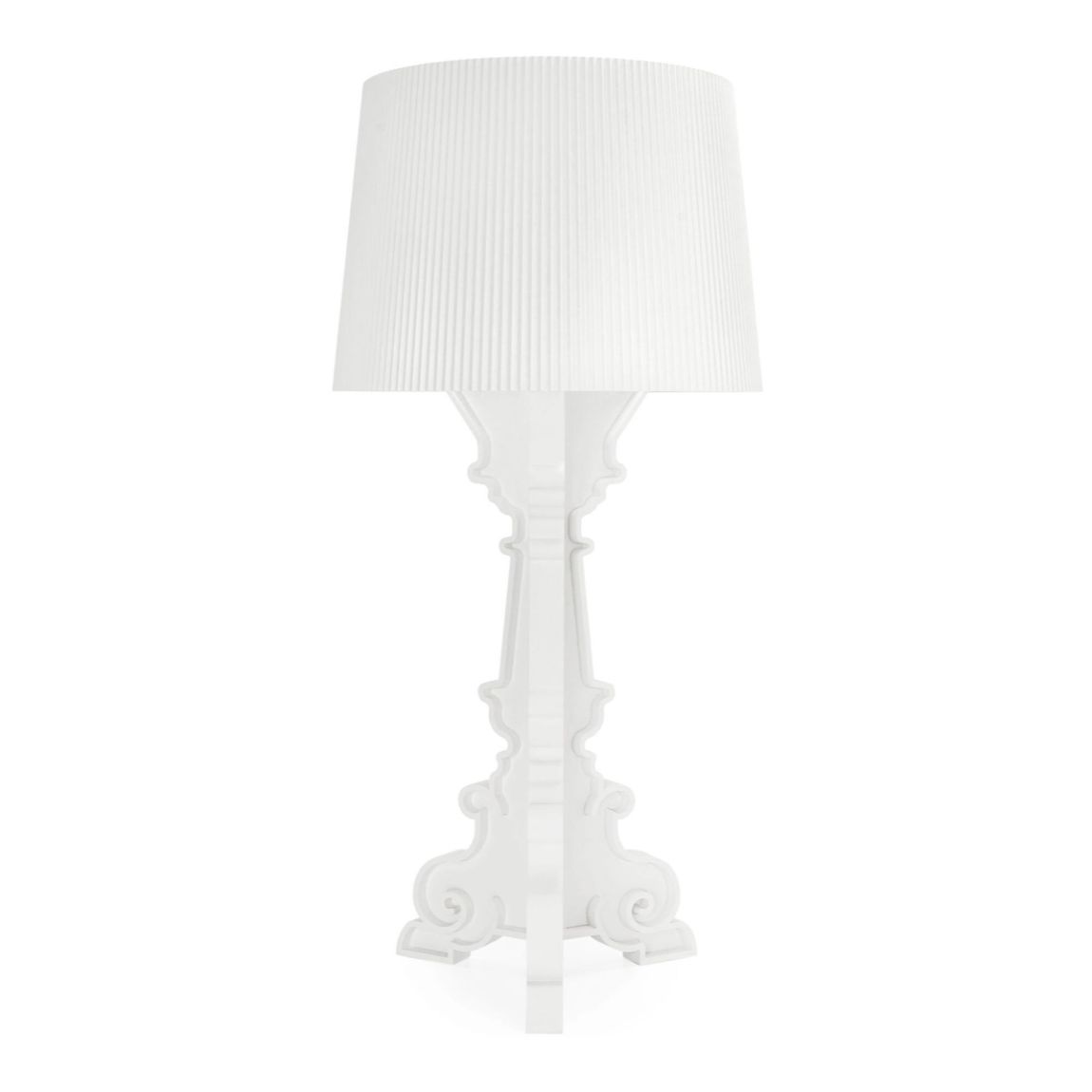 Lampada da tavolo Bourgie Kartell in policarbonato opaco 78 cm