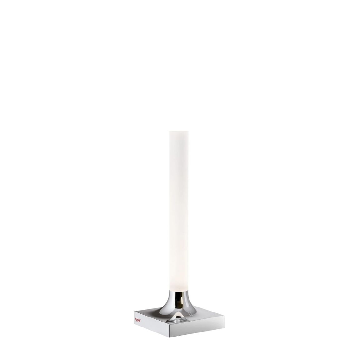 KARTELL Goodnight Battery Lampada da Tavolo Cromo Lucido 29cm PMMA