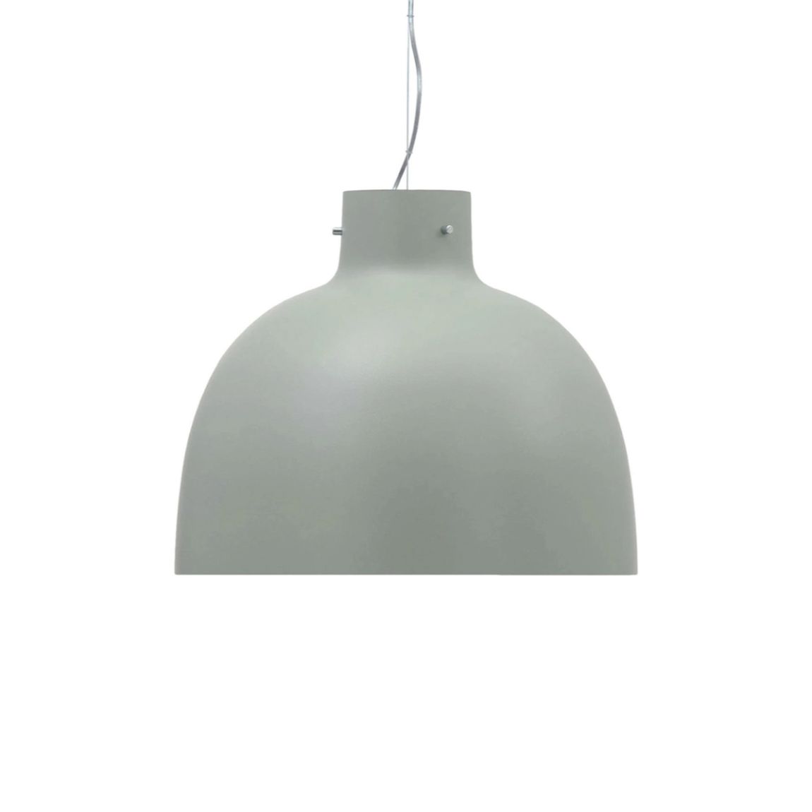 Lampada a sospensione Bellissima Kartell in tecnopolimero verde 50x41 cm