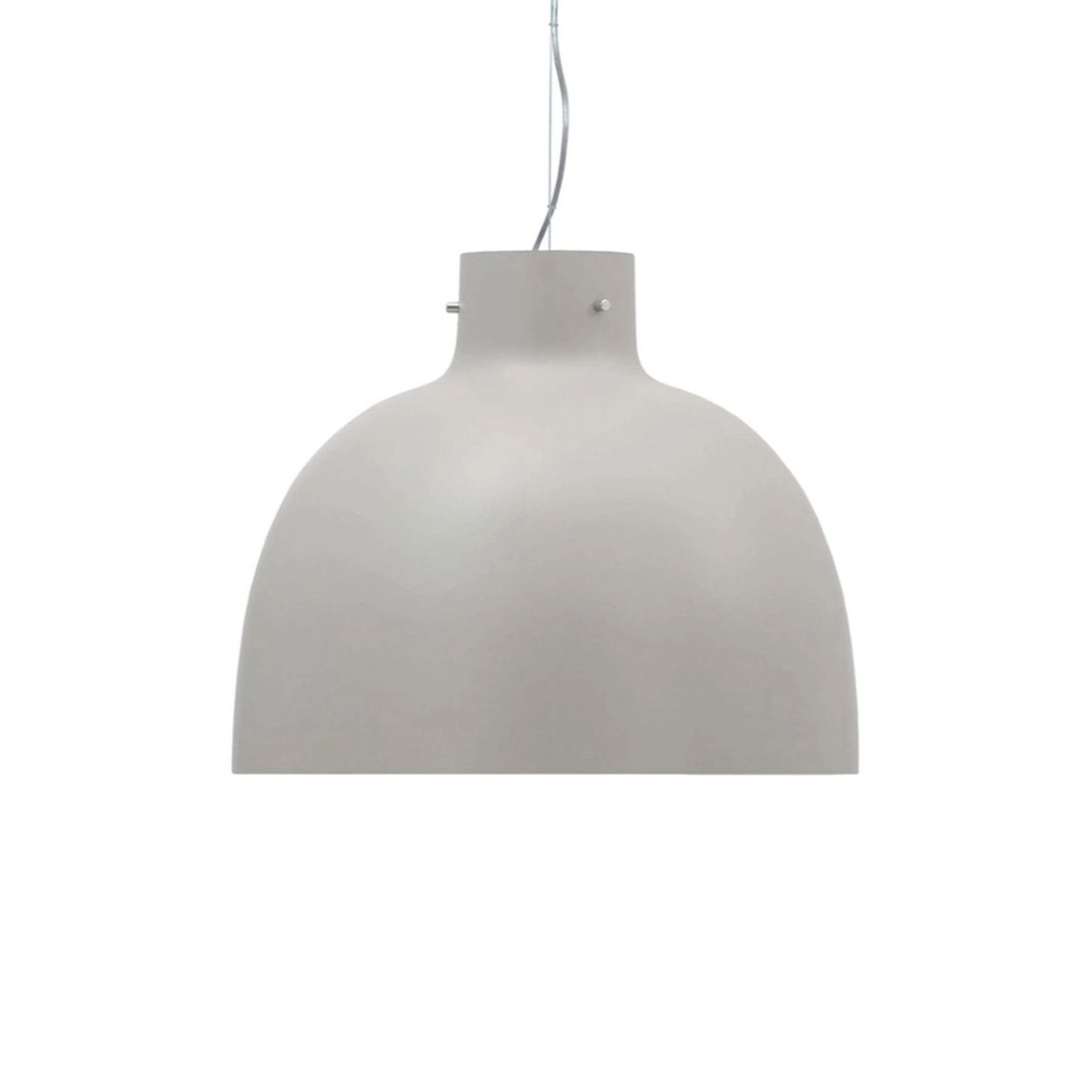 Lampada a sospensione Bellissima Kartell in tecnopolimero tortora 50x41 cm