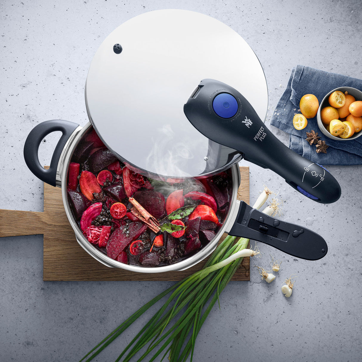 WMF Perfect Plus Pentola a Pressione 6,5L Acciaio Inox Induzione