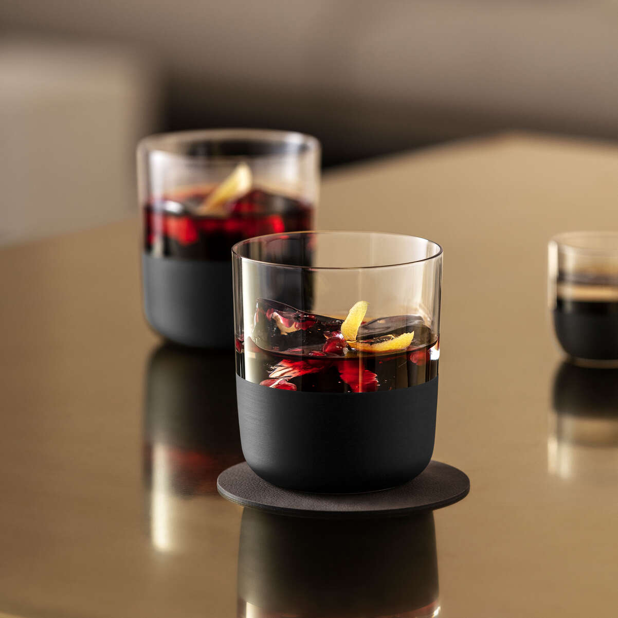 VILLEROY & BOCH Manufacture Rock Set 4 Bicchieri da Whisky Acqua 250ml Cristallo