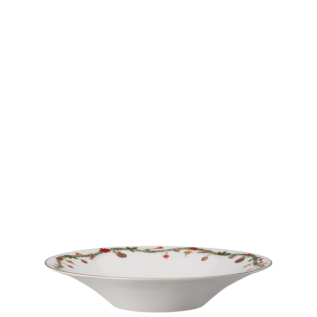 HUTSCHENREUTHER Nora Christmas Table Service Set 18 Pieces Christmas Plates White Porcelain