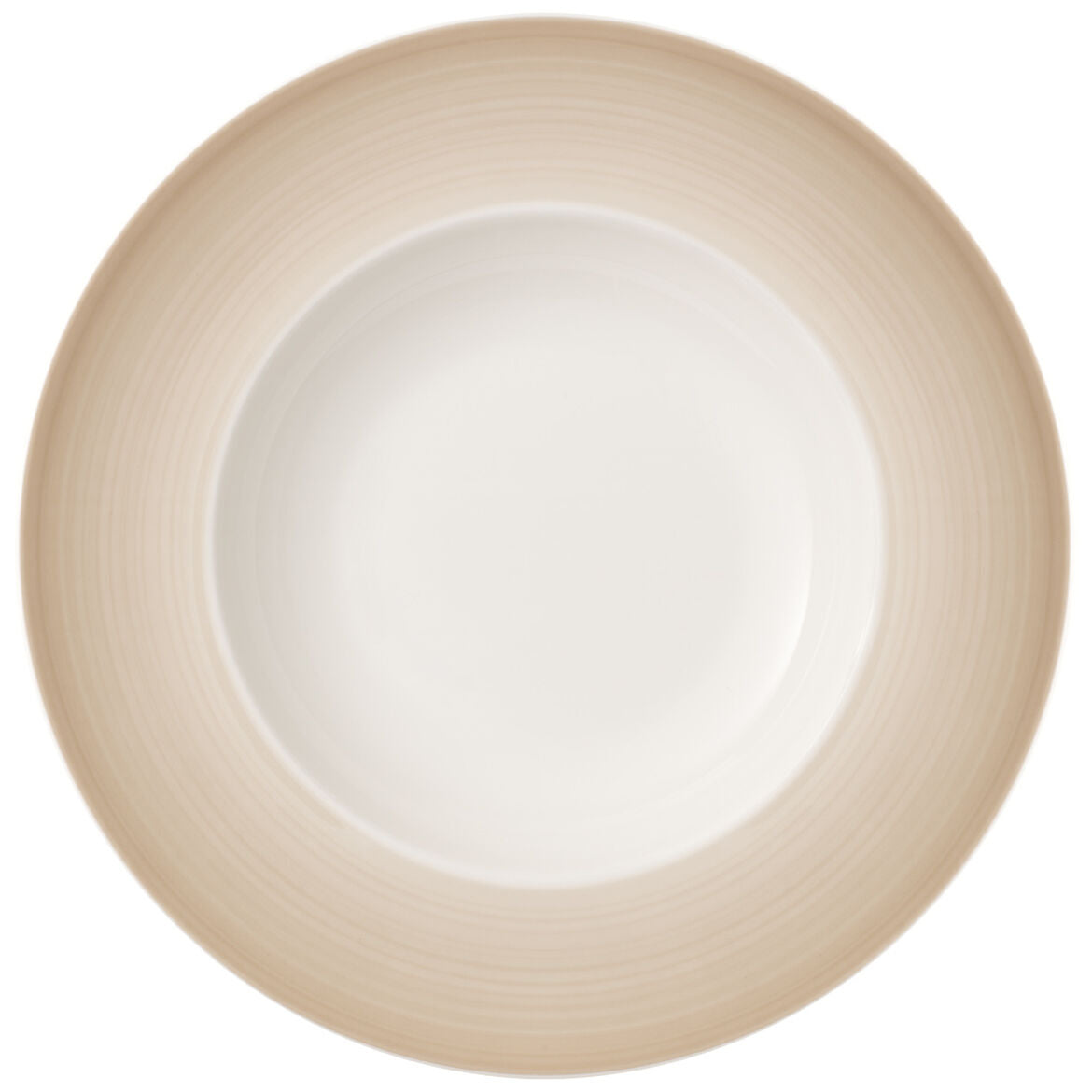 Set 6 piatti pasta Villeroy & Boch Colourful Life in porcellana beige 30 cm