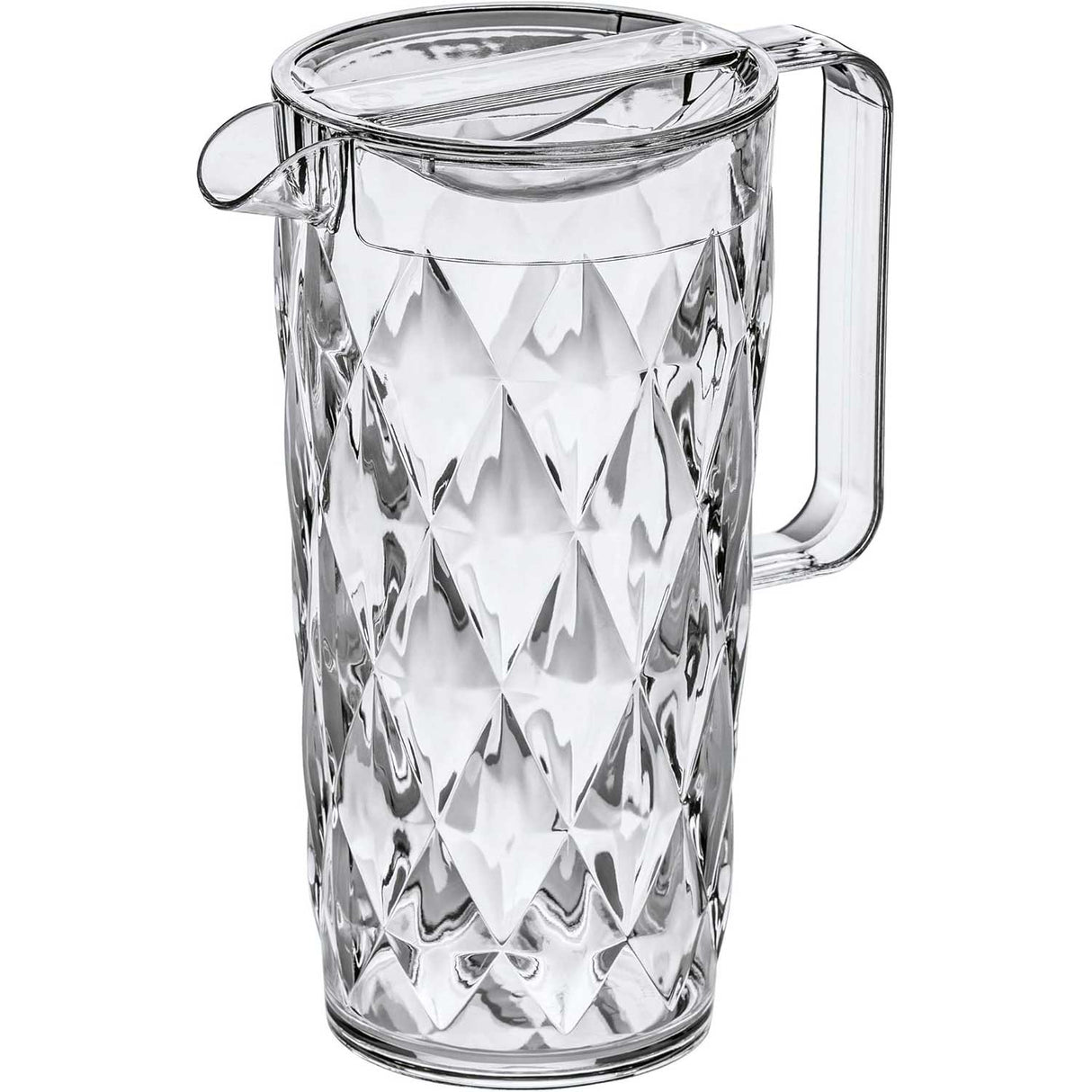 Caraffa Crystal Koziol in plastica termoplastica trasparente 1,6 litri