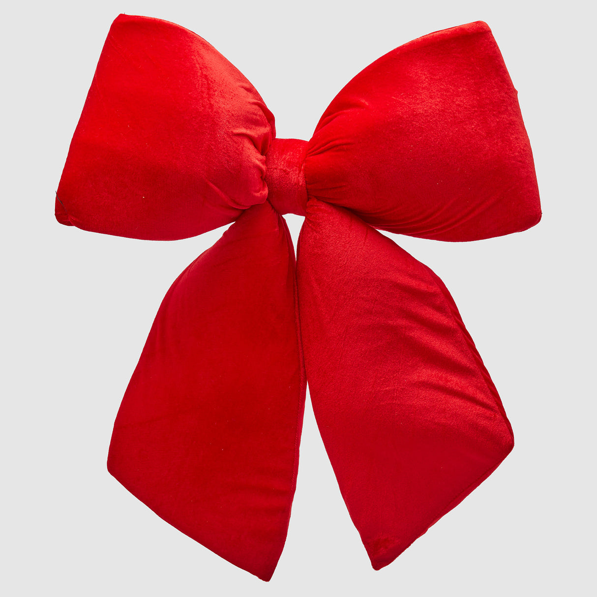 Fiocco natalizio EDG in velluto rosso grande 63x60 cm