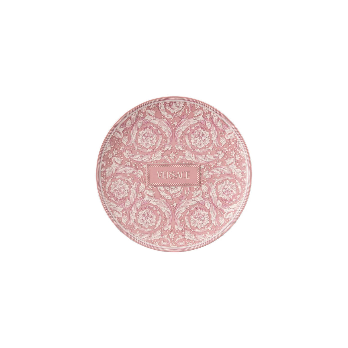 Piattino decorativo Versace in porcellana Barocco Rose 17 cm