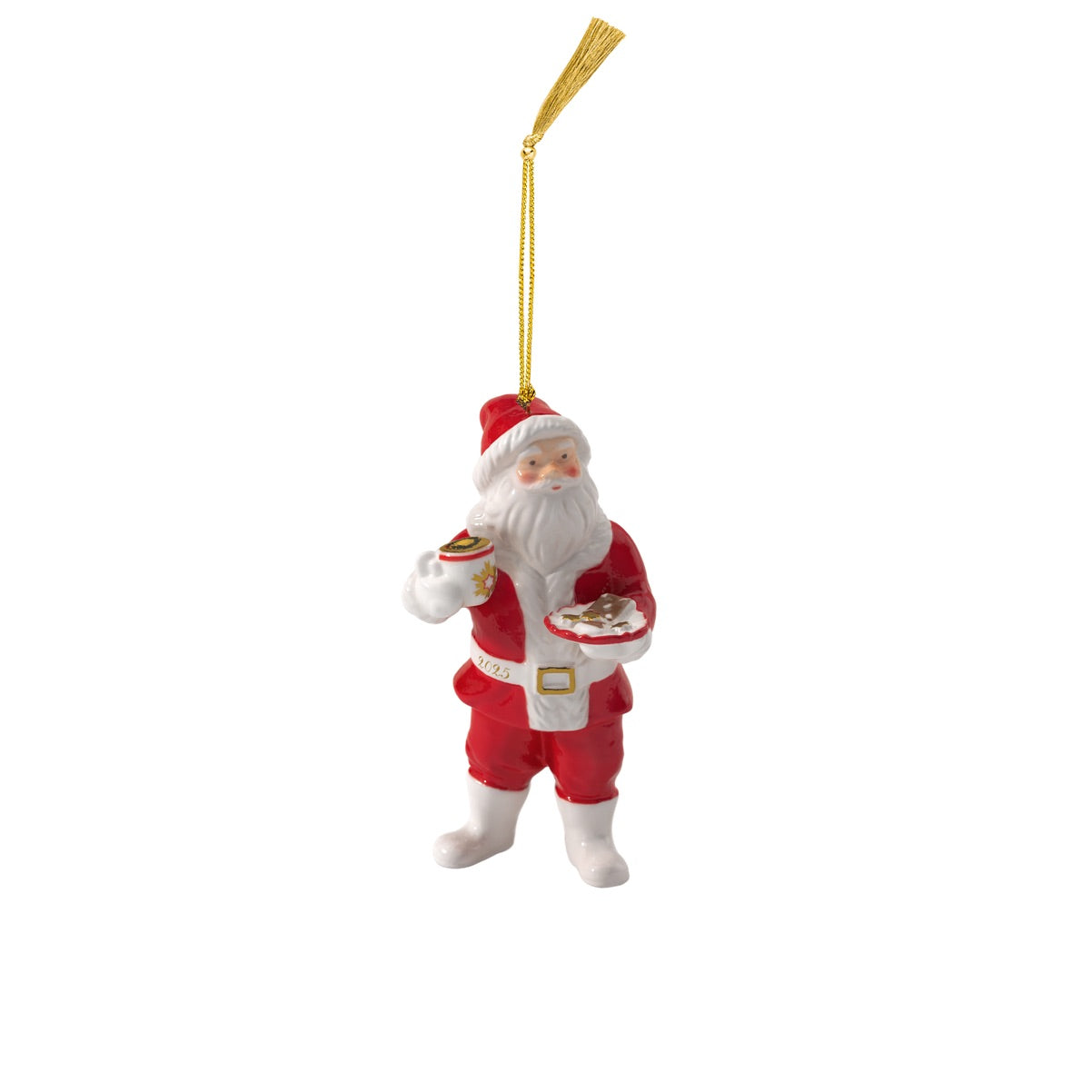Addobbo Babbo Natale Villeroy & Boch in porcellana 11 cm edizione 2025