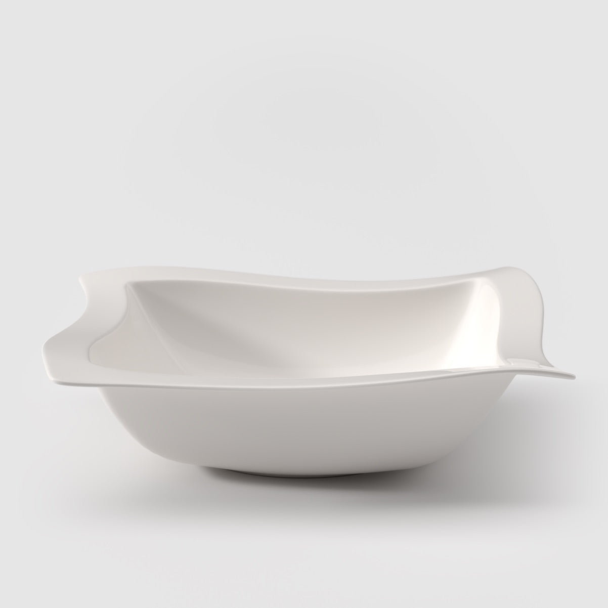 Insalatiera NewWave Villeroy & Boch in porcellana bianca 33x33 cm