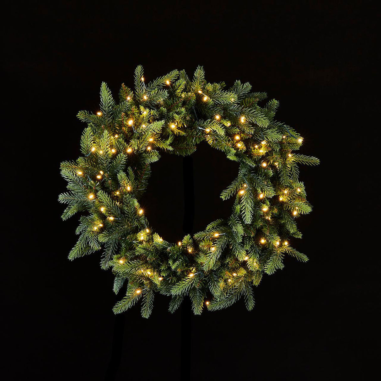 Ghirlanda Luxury EDG in PVC e PE 60 cm con 100 LED luce calda