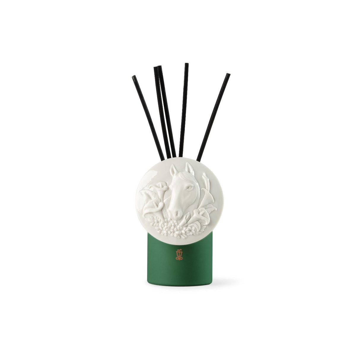 Diffusore Cavallo Lladrò in porcellana bianca e cristallo 100 ml