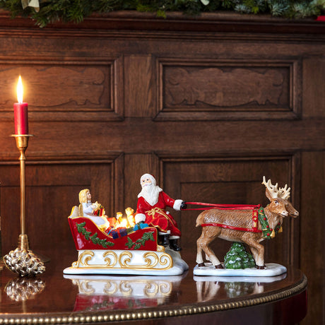 Decorazioni natalizie Villeroy & Boch slitta Babbo Natale