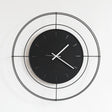 Orologio da parete Nudo Arti e Mestieri in metallo design minimalista 30 cm