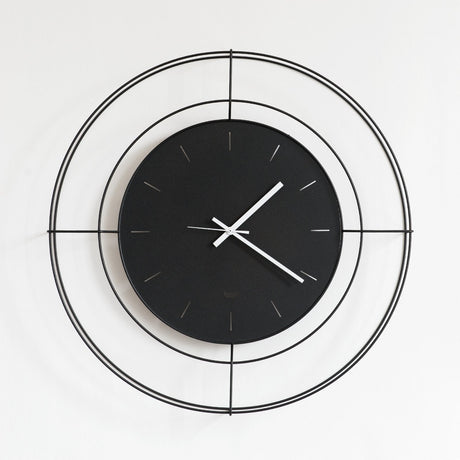 Orologio da parete Nudo Arti e Mestieri in metallo design minimalista 30 cm
