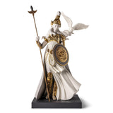 Scultura dea Atena Lladrò in porcellana 72x44 cm