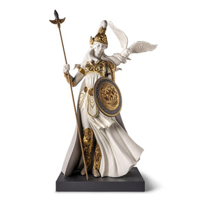 Scultura dea Atena Lladrò in porcellana 72x44 cm