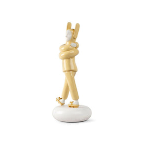 Scultura Embraced Lladrò in porcellana design Jaime Hayon 57x25 cm