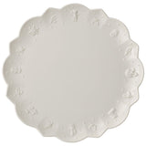 Piatto piano Toy's Delight Villeroy & Boch in porcellana bianca 29,5 cm