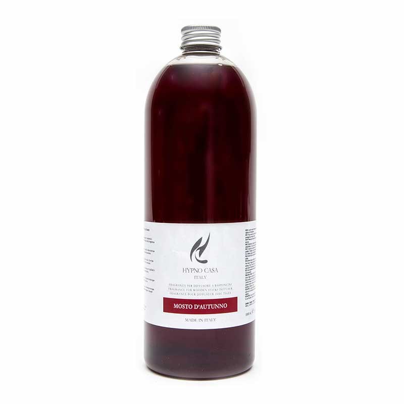 Ricarica diffusore Mosto D'Autunno Hypno Casa flacone 1 litro profumo