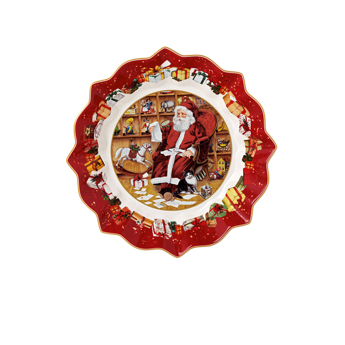 Coppa Toy's Fantasy Villeroy & Boch in porcellana decorata 25 cm