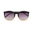 Occhiali da sole Berlino Okkia montatura soft touch nero e rosa
