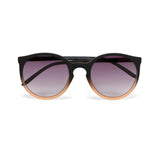 Occhiali da sole Berlino Okkia montatura soft touch nero e rosa