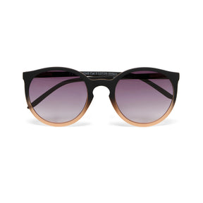 Occhiali da sole Berlino Okkia montatura soft touch nero e rosa