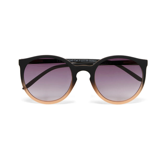 Occhiali da sole Berlino Okkia montatura soft touch nero e rosa