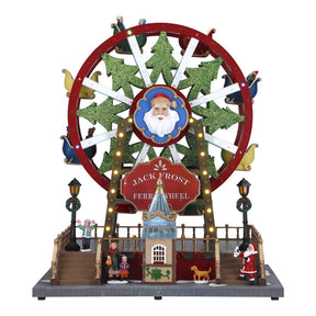 Ruota panoramica Timstor in plastica 34 cm con luci LED e musica