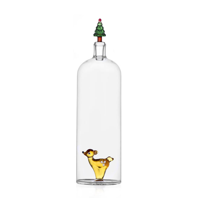 Bottiglia Woodland Tales Ichendorf in vetro borosilicato con decoro 1,15 L