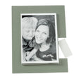 Portafoto Bliko Arti & Mestieri in ferro e plexiglass giada bianco marmo
