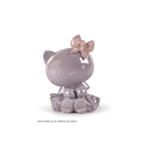 Statuetta Hello Kitty Lladrò in porcellana decorazione moderna 23x16 cm