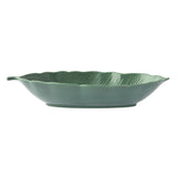 Ciotola Foglia Leaves Easy Life in porcellana bianca 36x16 cm
