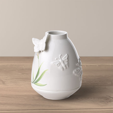 Portacandela con farfalla Villeroy & Boch in porcellana 13 cm