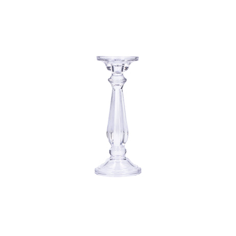 Portacandela Rituali Domestici in vetro trasparente altezza 25 cm