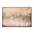 Quadro astratto Bizzotto su tela con dettagli oro 122x82 cm