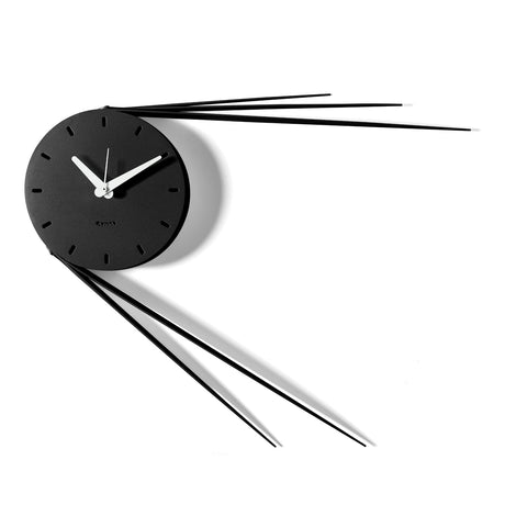 Orologio da parete Traslo Arti e Mestieri in ferro nero 43x56 cm