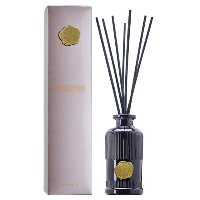 Diffusore a bastoncini Hypno Casa in vetro nero 200 ml