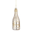 Addobbo bottiglia Champagne Bizzotto in vetro color oro 13,5 cm