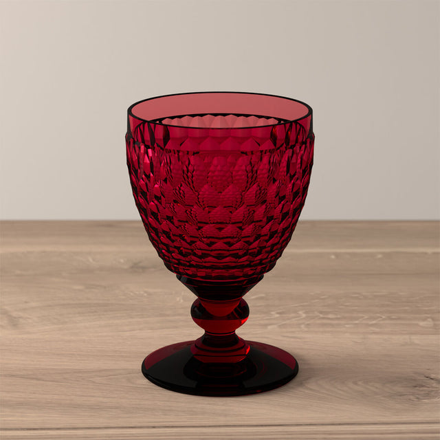 Calici vino Boston Villeroy & Boch in cristallo rosso 4 pezzi
