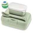 Portapranzo Candy Ready Koziol in materiale termoplastico verde 19x14 cm