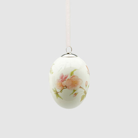 Ovetto di Pasqua EDG in ceramica decorata 5,5x7,5 cm
