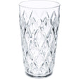 Bicchiere da longdrink Koziol in plastica trasparente design Crystal