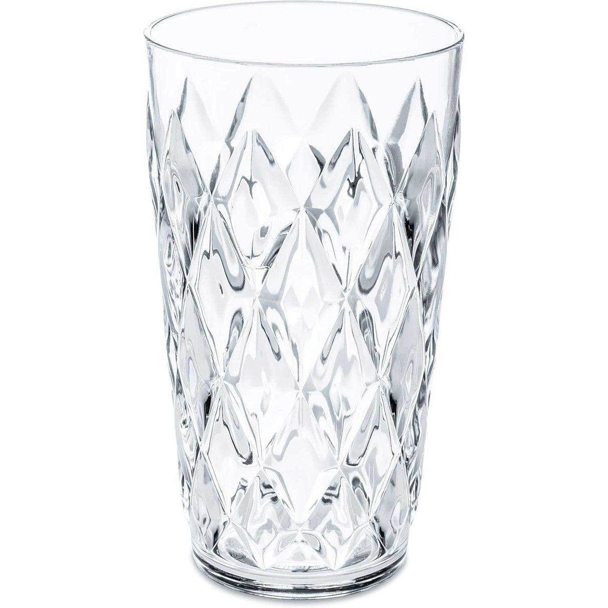 Bicchiere da longdrink Koziol in plastica trasparente design Crystal