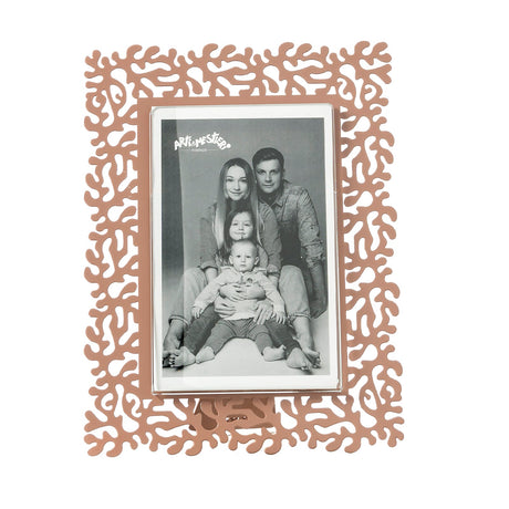 Portafoto Corallo Arti & Mestieri in ferro color Mocha mousse 26x21 cm