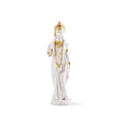 Scultura Sita Lladrò in porcellana bianca opaca 29x8 cm