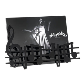Portafoto Musica Arti e Mestieri in ferro sagomato 17x25 cm