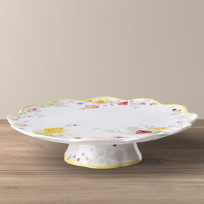 Alzata per torta Spring Awakening Villeroy & Boch in porcellana 33 cm
