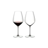 Set 2 calici vino Syrah Shiraz Riedel in cristallo 720 ml