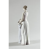 LLADRO' Figure Statue "From Mother to Daughter" Porcelain H36cm